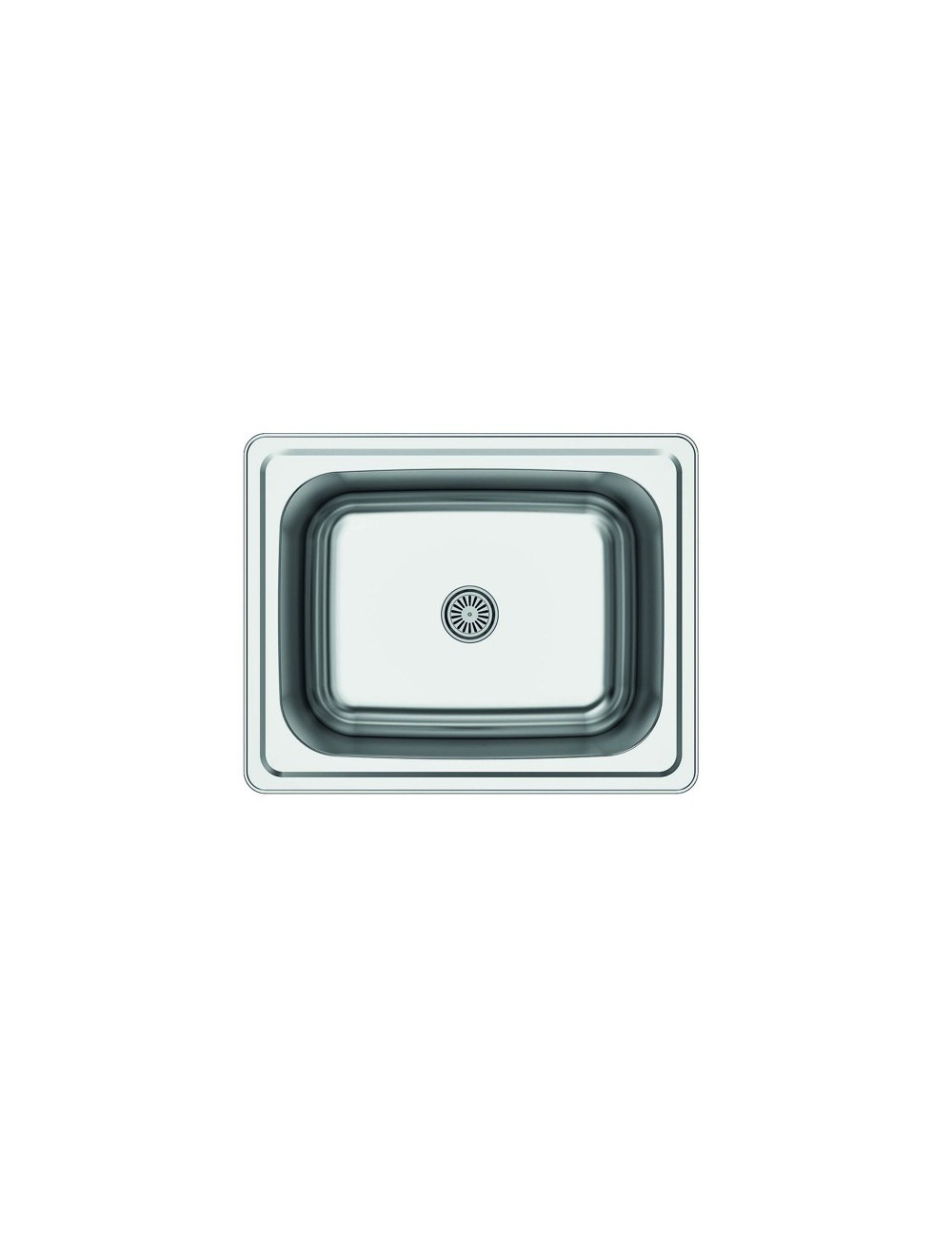 Cata Fregadero CSS60-1 1 Cubeta Sobre Encimera Acero Inoxidable Mueble 60 cm Cata Fregadero CSS60-1 1 Cubeta Sobre Encimera Acero Inoxidable Mueble 60 cm