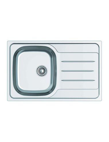 Cata Fregadero Sobre Encimera CDL-1 REV Inox 1 Cubeta 790×500×180 mm