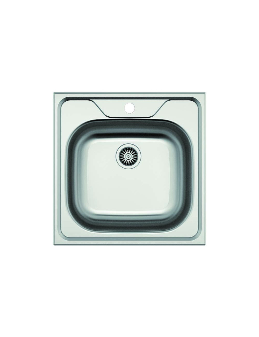 Cata Fregadero CS-1 Inox 1 Cubeta 46,5×48,5 16,5 cm Sobreencimera Cata Fregadero CS-1 Inox 1 Cubeta 46,5×48,5 16,5 cm Sobreencimera