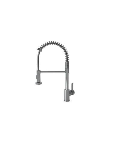 Cata Grifo CPB Monomando Pescadera Caño Extraíble Giratorio 360° Cromo Latón