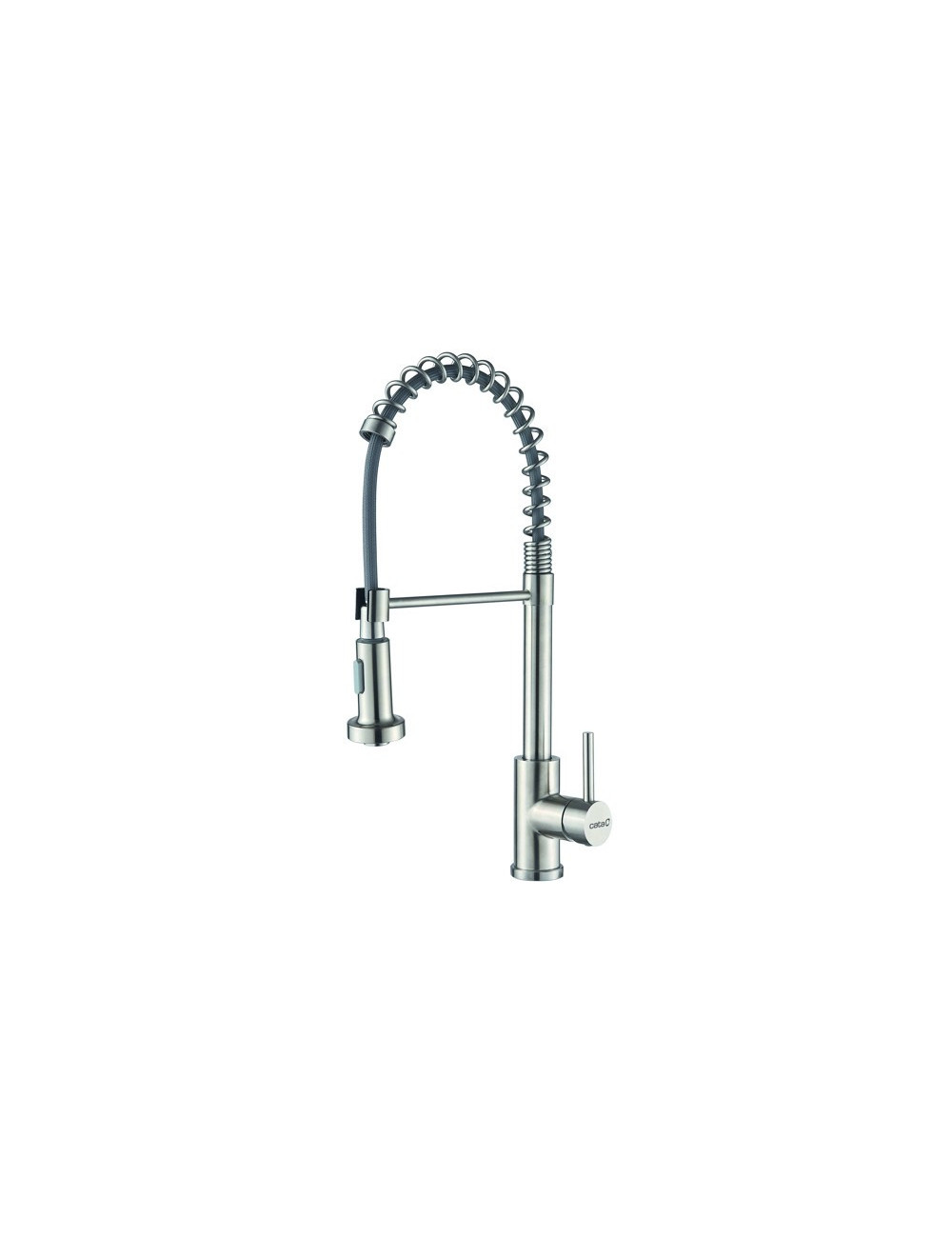 Cata Grifo XPB Monomando Acero Inox 51cm Giratorio Extraíble Función Ducha