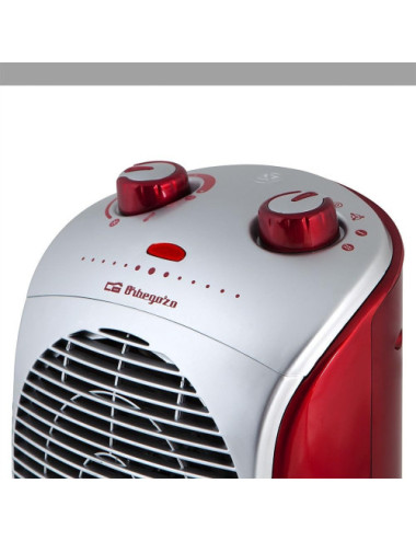 ORBEGOZO CALEFACTOR FH-5026 VERTICAL 2200W ROJO