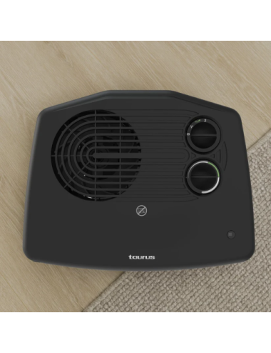 TAURUS CALEFACTOR TROPICANO 3000 W 2 potencias NEGRO 30m2 (FH3000) TAURUS CALEFACTOR TROPICANO 3000 W 2 potencias NEGRO 30m2 (FH3000)