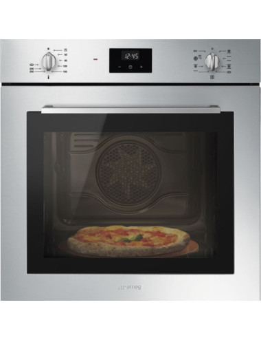 SMEG HORNO SF-6400PZX INOX TERMOVENTILADO PIZZA