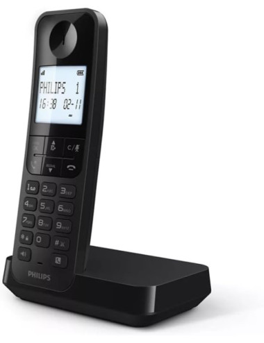 PHILIPS TELEFONO INAL. D2701B MANOS LIBRES NEGRO