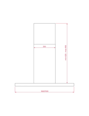 Teka Campana DHP 118760 Connect 110 cm Inox WiFi A+++