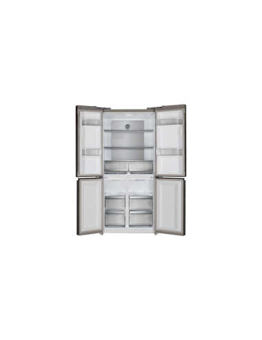 Teka Frigorífico Americano RMF 75820 GBK 4 Puertas Total No Frost Motor Inverter Cristal Negro Clase E