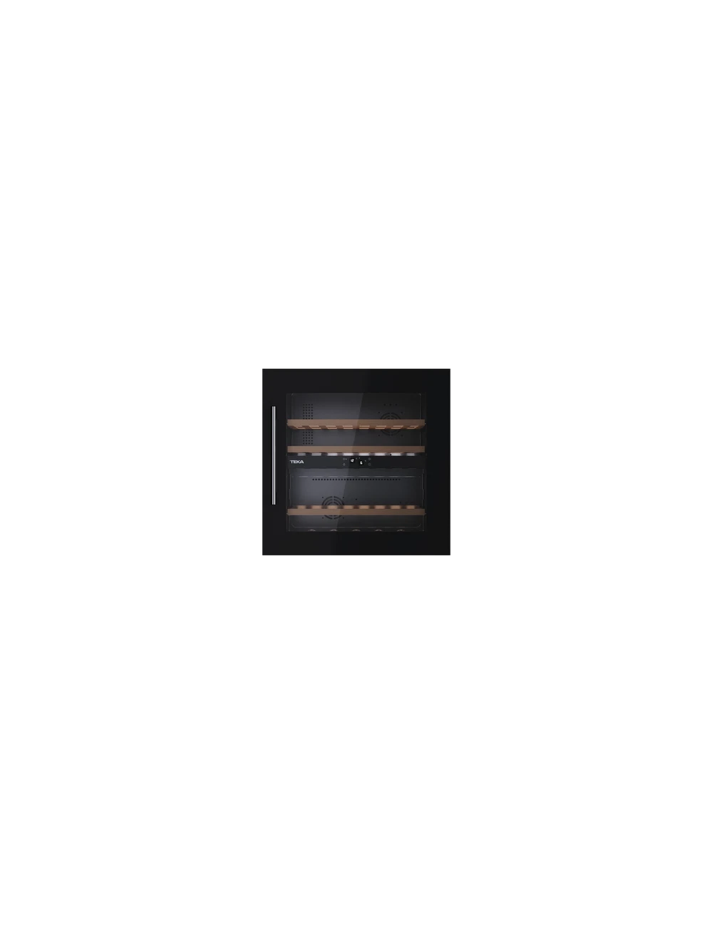 Teka Vinoteca Integrable Sommelier RVI 10024 GBK 24 Botellas Cristal Negro Clase G