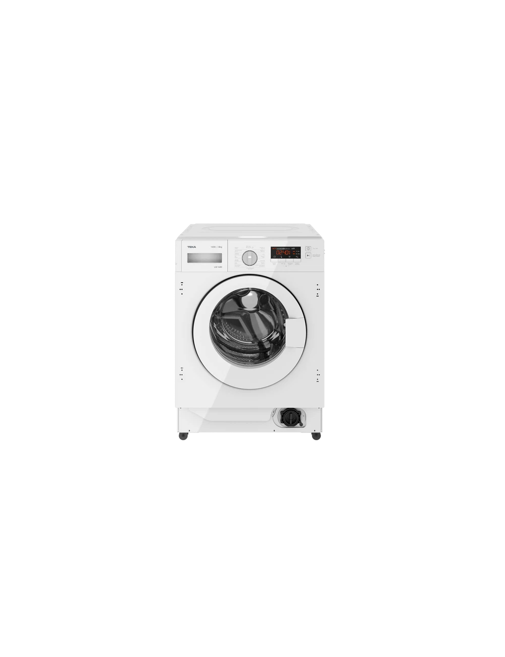 Teka Lavadora Integrable LI6 1471 7kg Blanca 1400 Rpm Inverter 16 Programas