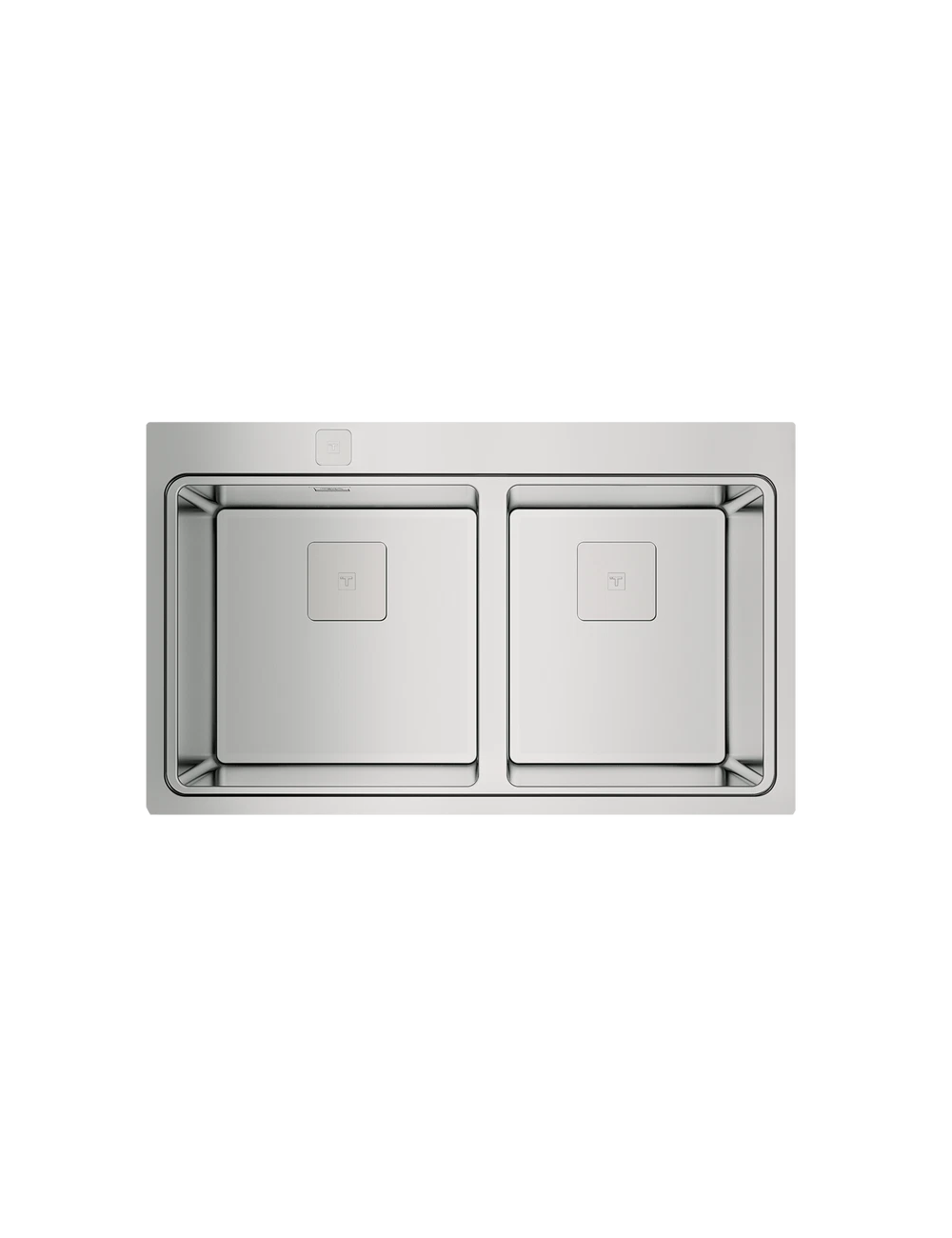 Teka Fregadero Encastrado Zenit RS15 2C 86 Acero Inox 2 Cubetas SilentSmart
