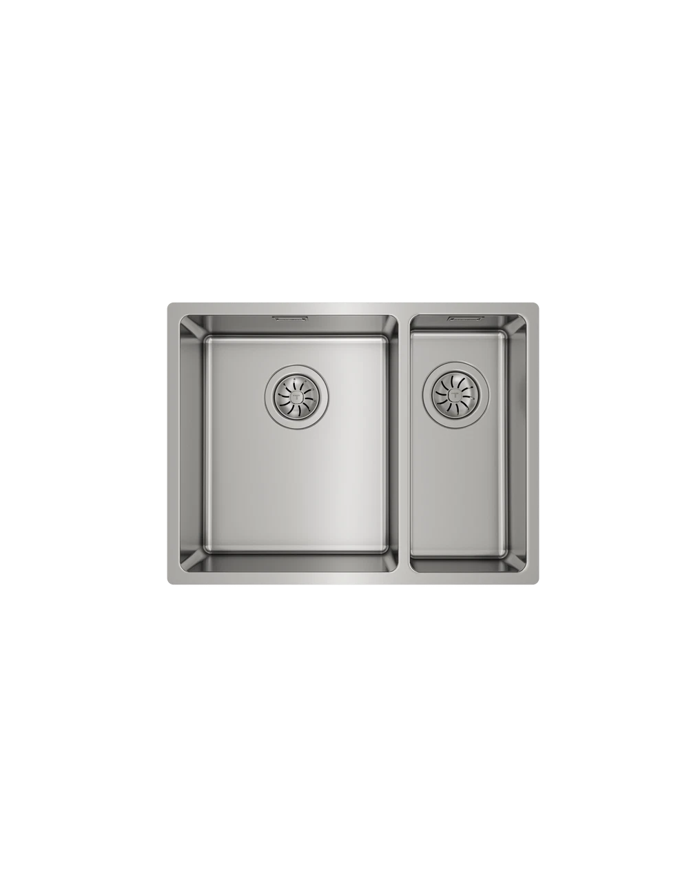 Teka Fregadero Be Linea RS15 2C 580 Bajo Encimera Acero Inox 2 Cubetas SilentSmart