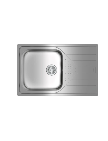 Teka Fregadero Universe 45 T-XP 1C 1E Inox 1 cubeta + Escurridor Izquierda 45 cm
