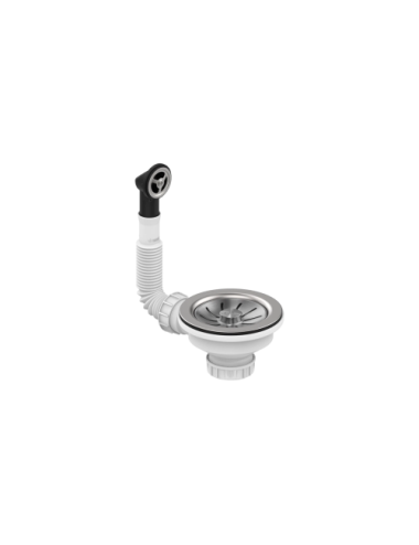 Teka Fregadero Tekaway BET 50.40 Plus 1 Cubeta Acero Inoxidable Grifo Incluido