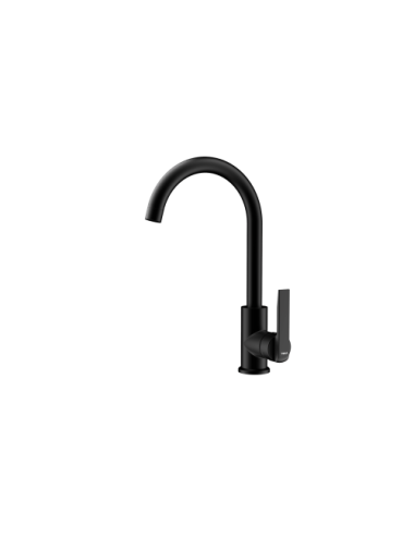 Teka Grifo Cocina IN 915 Monomando Caño Giratorio 360º Negro Easy Fix