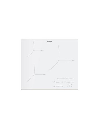 Edesa Placa Inducción EIMS-6330 B WH/B 60cm 7100W 4 Zonas Negra