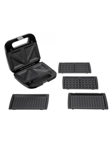 JATA SANDWICHERA JESW-2010 3 EN 1 PLACAS INTERCAMBIABLES 750W