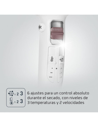 ROWENTA SECADOR CV-5830 BLANCO DIFUSOR 2300w
