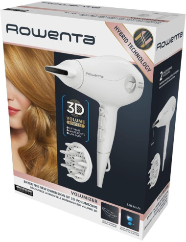 ROWENTA SECADOR CV-5830 BLANCO DIFUSOR 2300w