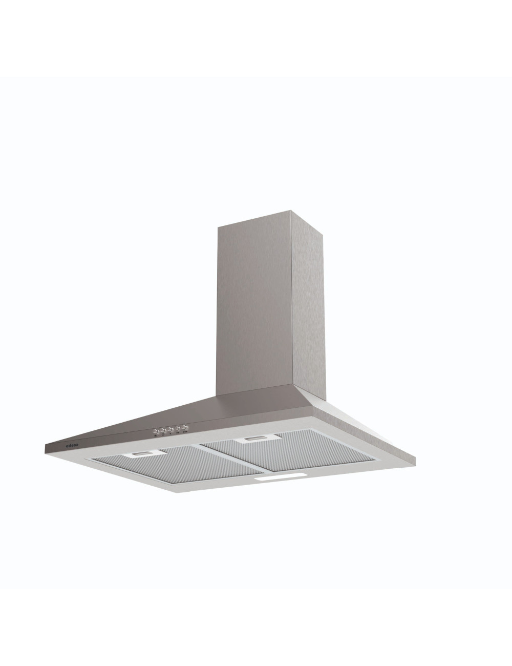 Edesa Campana ECP-64110 X Decorativa Trapezoidal Inox 60cm Clase A LED