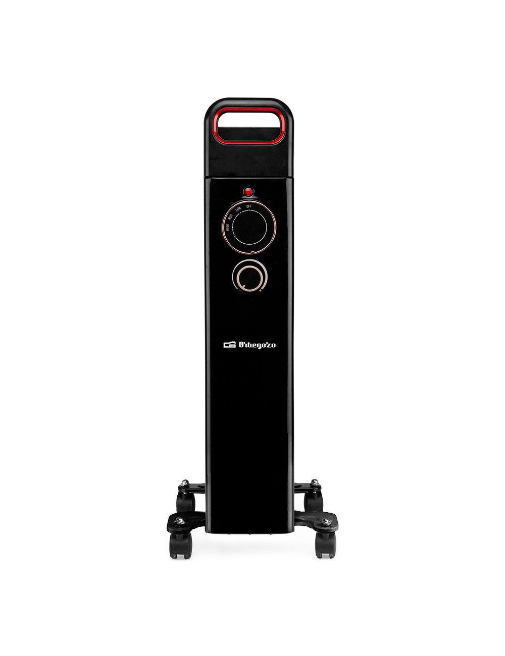 Orbegozo Radiador de Aceite RUN2500 2500W 11 Elementos Negro