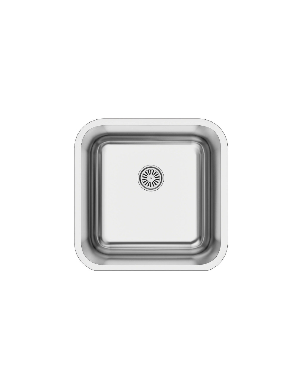 Edesa Fregadero FUJI BE PLUS 45x40 1C Inox Bajo Encimera