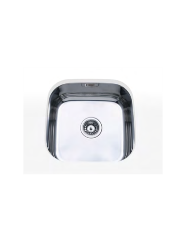 Edesa Fregadero Bajo Encimera Fuji BE-40x40 1 Cubeta Mueble 50 cm Inox