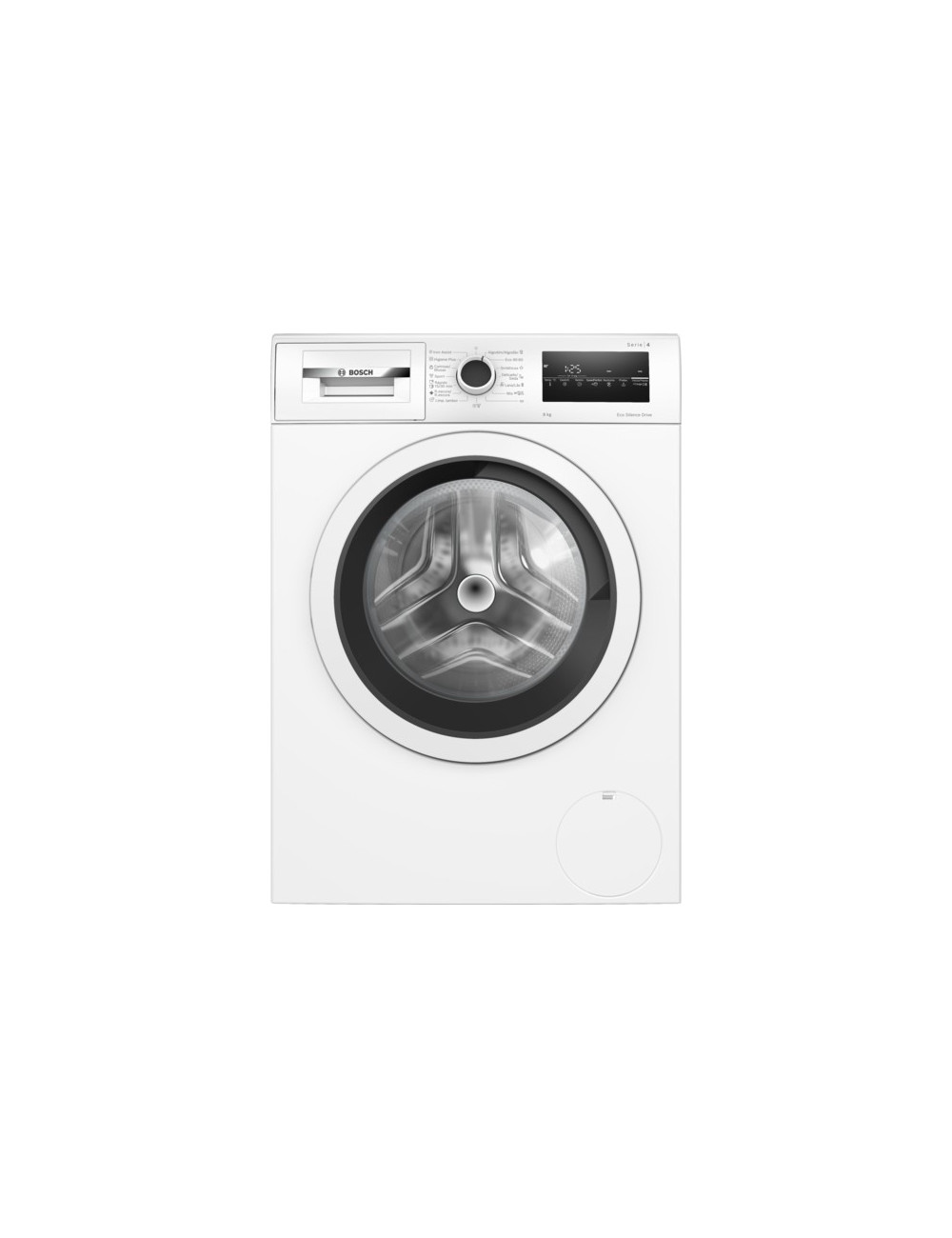 Bosch Lavadora Carga Frontal WAN28200ES 8kg Blanco 1400 Rpm Vapor Clase A