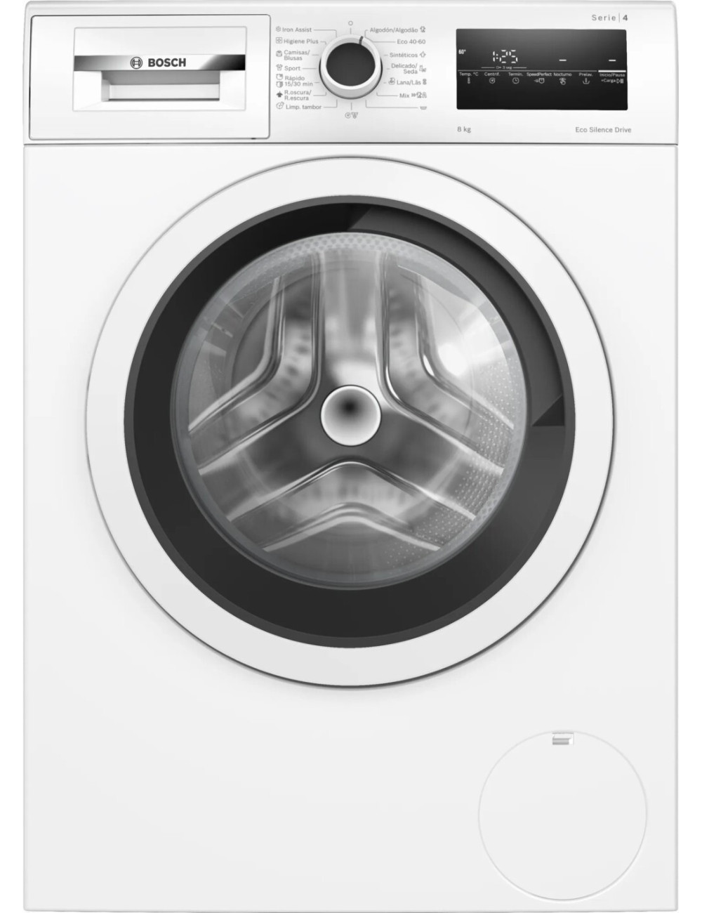 Bosch Lavadora Carga Frontal WAN24272ES Blanca 8kg 1200RPM A SpeedPerfect