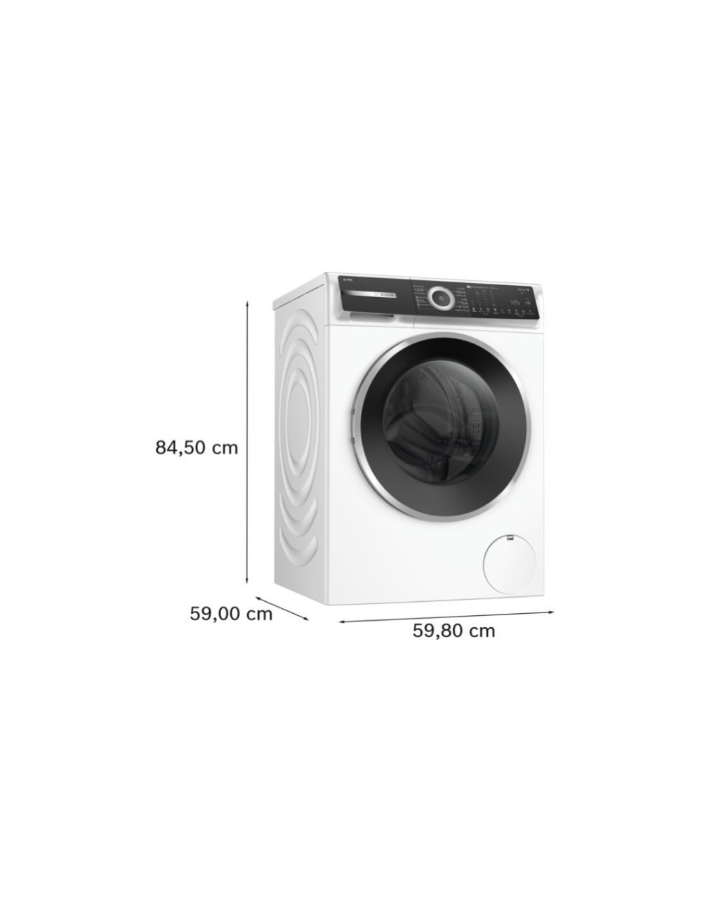 Bosch Lavadora Carga Frontal WGH244A0ES 9kg Blanca 1400 Rpm i-DOS Home Connect Clase A