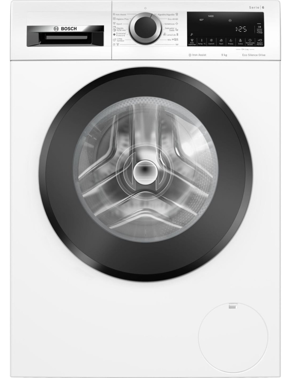 Bosch Lavadora Carga Frontal WGG244Z0ES Serie 6 Blanca 9kg 1400rpm Clase A
