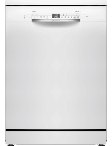 Bosch SMS2HTW06E Lavavajillas Libre Instalación 60 cm 13 Servicios Blanco Wi‑Fi Home Connect Clase C