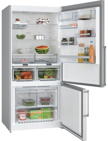 Frigorífico Combi Bosch KGN86AIDR 631L Inox NoFrost VitaFresh D Libre Instalación 186x86cm