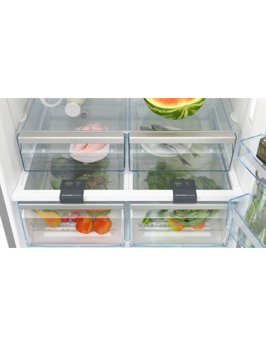 Frigorífico Combi Bosch KGN86AIDR 631L Inox NoFrost VitaFresh D Libre Instalación 186x86cm