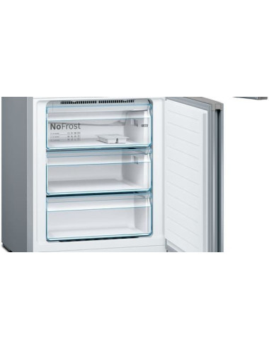 Bosch KGN49XIEA Frigorífico Combi Inox 438L NoFrost Clase E