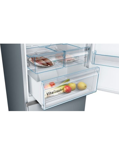 Bosch KGN49XIEA Frigorífico Combi Inox 438L NoFrost Clase E