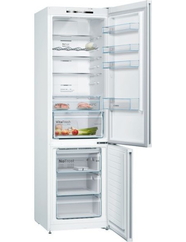 Bosch Frigorífico Combi KGN39VWDC 368L NoFrost Blanco 203cm VitaFresh Clase D