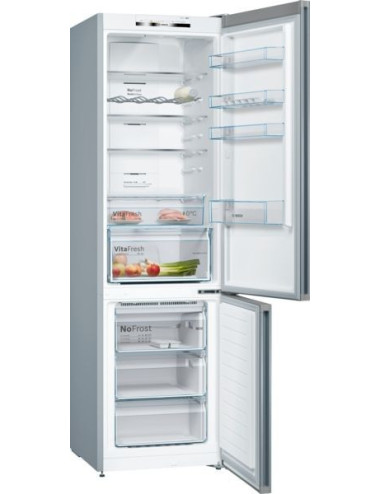 Bosch Frigorífico Combi KGN39VIEB No Frost Inox 368L VitaFresh Clase E