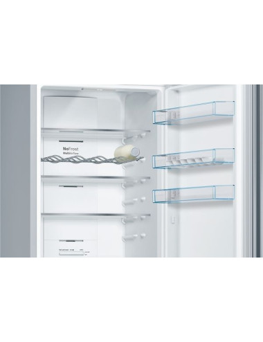 Bosch Frigorífico Combi KGN39VIEB No Frost Inox 368L VitaFresh Clase E