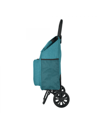 JATA CARRO COMPRA HACAR-2563 2 RUEDAS AZUL