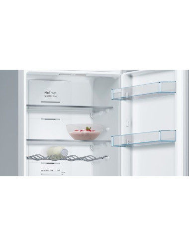Frigorífico Combi Bosch KGN36VIDB Total NoFrost Inox 326 L 186 cm VitaFresh Clase D