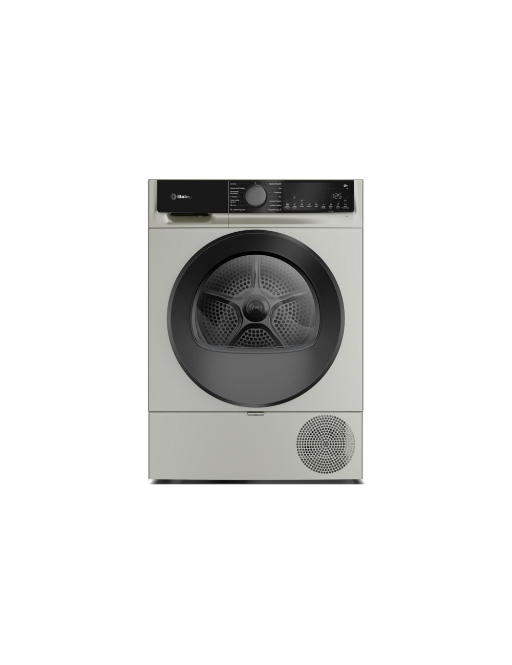 Balay Secadora Bomba de Calor 3SB093XC 9 kg Acero Mate Carga Frontal Home Connect Clase D