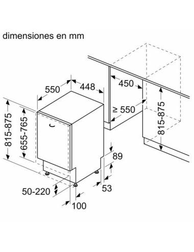 Balay Lavavajillas 3VT5331DA 13 Servicios 60 cm Blanco Clase D
