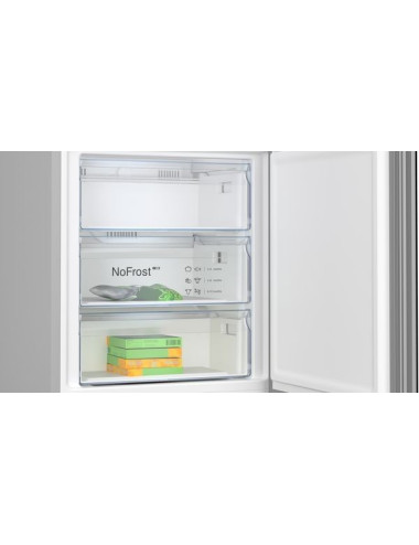 Balay Frigorífico Combi 3KFC879BI 440 L No Frost Cristal Blanco 203 cm Clase C