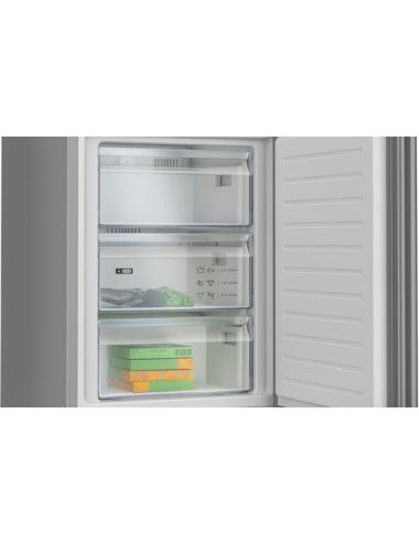 Balay Frigorífico Combi 3KFD655BI 308 L No Frost Cristal Blanco 176 cm Clase D