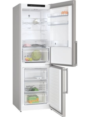 Balay Frigorífico Combi 3KFB664XE 321 L No Frost Acero Antihuellas 186 cm Clase B