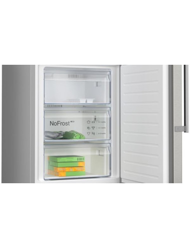 Balay Frigorífico Combi 3KFB664XE 321 L No Frost Acero Antihuellas 186 cm Clase B