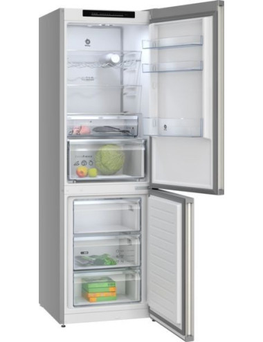 Balay Frigorífico Combi 3KFC653XI 321 L No Frost Acero Antihuellas 186 cm Clase B