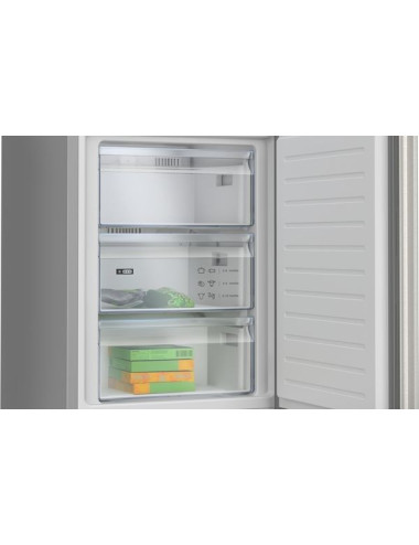 Balay Frigorífico Combi 3KFC653XI 321 L No Frost Acero Antihuellas 186 cm Clase B
