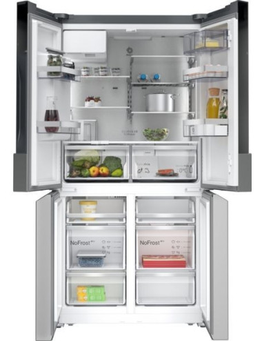Balay Frigorífico Americano 3KME598XI 368 L No Frost Acero Antihuellas 186 cm Clase D