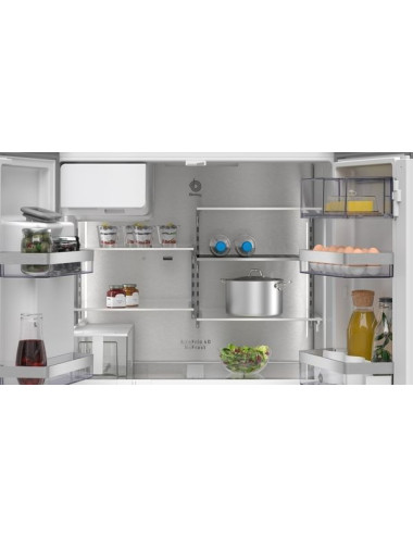 Balay Frigorífico Americano 3KME598XI 368 L No Frost Acero Antihuellas 186 cm Clase D